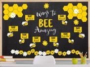 Recortes de quadro de avisos Jarthena AMCS Bee Summer 95 unidades