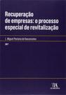 Recuperacao de empresas: o processo especial ... - ALMEDINA