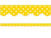 Recursos criados pelo Border Trim Teacher Yellow Mini Polka Dots Recursos criados pelo Border Trim Teacher Yellow Mini Polka Dots