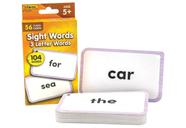 Recursos criados pelo professor de cartões flash Sight Words 3 Letter