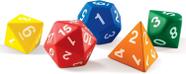 Recursos de Aprendizagem de Dados Poliedricos Jumbo - Para Crianças Acima de 5 Anos