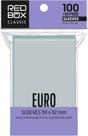 Redbox Classic Sleeves Euro Transparente 100+10 Free 59x92mm