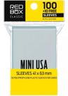 Redbox Classic Sleeves Mini USA Transparente