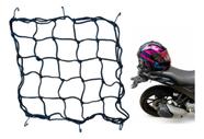 Rede Aranha Elastico Com Gancho De Moto Capacete Bagagem Bau