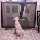 Rede Cerca Para Pets Cachorros Gatos E Crianças Tela Protetora Para Escadas E Portas Flexivel Removíve l 1,10cm larg x 0,79cm Cm