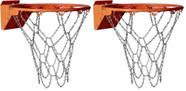 Rede de Basquete WILSON NBA Forge Chain Antiferrugem - Pacote com 2