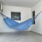 Rede De Descanso Dormir Grande Casal Reforçada Sol A Sol Bordada De Varanda