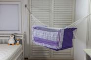 Rede de Dormir Berço infantil para Bebê Lavanda