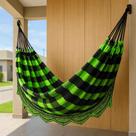 Rede de Dormir Casal 100 Algodão Reforçada 4,50m Luxo e Conforto Modelo Jaguaruana Rede de Dormir Casal 100 Algodão Reforçada 4,50m Luxo e Conforto Modelo Jaguaruana
