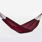 Rede de Dormir Descanso Nylon Garimpeira Camping Vinho