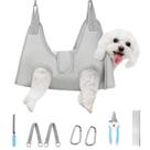 Rede de higiene de cães Supet para cães pequenos (cinza S)