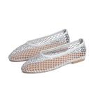 Rede de pesca respirável Flats SOVANYOU Grey Mesh para mulheres
