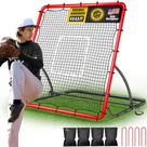 Rede de Rebote de Beisebol TELURY Heavy Duty 1,2 x 1,4m - 3 Ângulos de Treino
