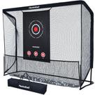 Rede de treino de golfe Hakelball de 10 x 7,5 pés com tecido Target