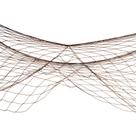 Rede decorativa para peixes Beistle 122x366 cm marrom