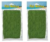 Rede decorativa para peixes Beistle Green 1,2 m x 3,6 m 2 peças
