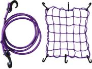 Rede Elástica Aranha Bagageiro P, Elástico 1,50 Mts Cor Roxa Rede Elástica Aranha Bagageiro P, Elástico 1,50 Mts Cor Roxa