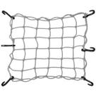 Rede Elastica Aranha Porta Capacete Cinza 35x35 Gancho A Gancho