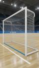 Rede Gol Futsal Fio 2mm Caixote Nylon Par Rede Gol Futsal Fio 2mm Caixote Nylon Par