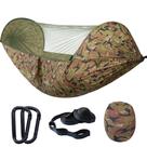 Rede mosquiteira de nylon Hammock Camping 290x140cm Camuflagem Rede mosquiteira de nylon Hammock Camping 290x140cm Camuflagem