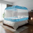 Rede Mosquiteiro para Cama Casal Queen e King Size Design Moderno Flôr na Cor Azul Tamanhos Disponíveis na Variação do Anúncio