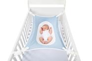 Rede Para Berço Primeiro Sono Azul Claro Baby Pil