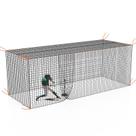 Rede para gaiola de rebatidas POWSAWER 3 x 3 x 11 m resistente com porta Rede para gaiola de rebatidas POWSAWER 3 x 3 x 11 m resistente com porta