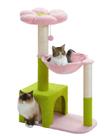 Rede para Gatos MUTTROS com Estrutura de Metal - Suporte Flower