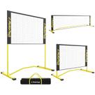Rede Pickleball PICKLETECH Flex Rebote ajustável de 1,2 m a 3 m