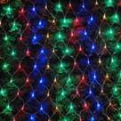 Rede Pisca Pisca Led Mover 8 Funções Colorido 320 Lâmpadas 110v Enfeite