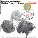 Rede Redinha Pesca Pronta Lambari Malha 3 (15mm) 5 Metros