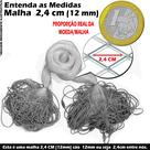 Rede Redinha Pronta Malha 8 cm (40mm) 10mts Fio 25 16 malhas