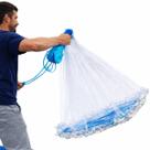 Rede Tarrafa Para Pesca 3m Nylon Malha Com Disco Lançador
