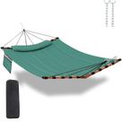 Rede TEGERDEGER 3,7 m, 2 pessoas, 204 kg, corda de nylon com capacidade