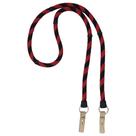 Rédea de Lã Torcida SV0968 - Vermelho com preto