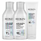 Redken Acidic Bonding Concentrate Kit Shampoo + Condicionador + Máscara