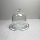 Redoma Decorativa de Vidro Transparente 12x10cm