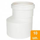 Reducao Excêntrica Plastilit para Esgoto 75 x 50mm Embalagem com 10 Unidades Reducao Excêntrica Plastilit para Esgoto 75 x 50mm Embalagem com 10 Unidades