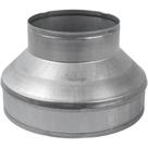 Redutor de duto ECOPRO VENT de aço galvanizado de 8 a 5 polegadas