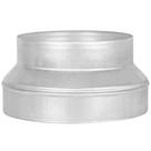Redutor de duto Kikerike 10 a 8 Redutor de duto de ar galvanizado