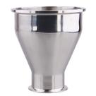 Redutor de encaixe sanitário DERNORD SUS304 Tri Clamp 152mm a 76mm