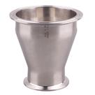 Redutor de encaixe sanitário DERNORD SUS304 Tri Clamp de 4 cm a 6,35 cm