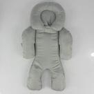 Redutor para bebe conforto - cinza claro