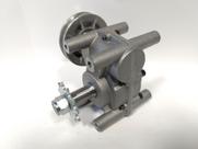 Redutor velocidade 1x37 para motor elétrico coroa interna em bronze