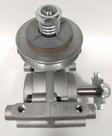 Redutor velocidade 1x76 p/ churrasqueira rotativa coroa interna em bronze
