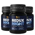Redux Night Suplemento Alimentar Premium 20 Cápsulas combo 3 potes Redux Night Suplemento Alimentar Premium 20 Cápsulas combo 3 potes