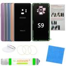 Reemplazo de la tapa trasera de cristal para Samsung Galaxy S9 Negro Medianoche Reemplazo de la tapa trasera de cristal para Samsung Galaxy S9 Negro Medianoche