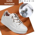 Ref. 23-97207 - Tênis Feminino Ramarim Plataforma Com Brilho