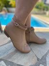 Ref. 5335.110 - bota moleca feminina rasteira sola baixa conforto detalhe em nó Ref. 5335.110 - bota moleca feminina rasteira sola baixa conforto detalhe em nó