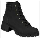 Ref. 5338.107 - Bota Feminina Moleca Coturno Plataforma Tratorada